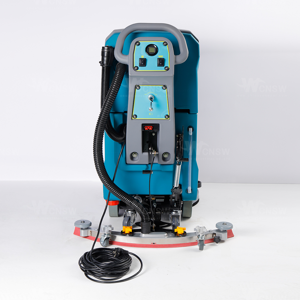 V5(Z)-Cable Walk Behind Battery Type Electric Compact Floor Scrubber Dryer Machines 