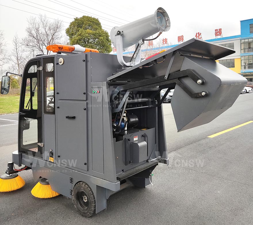 E800LD(HFS)-LN industrial sweepers for floor cleaning