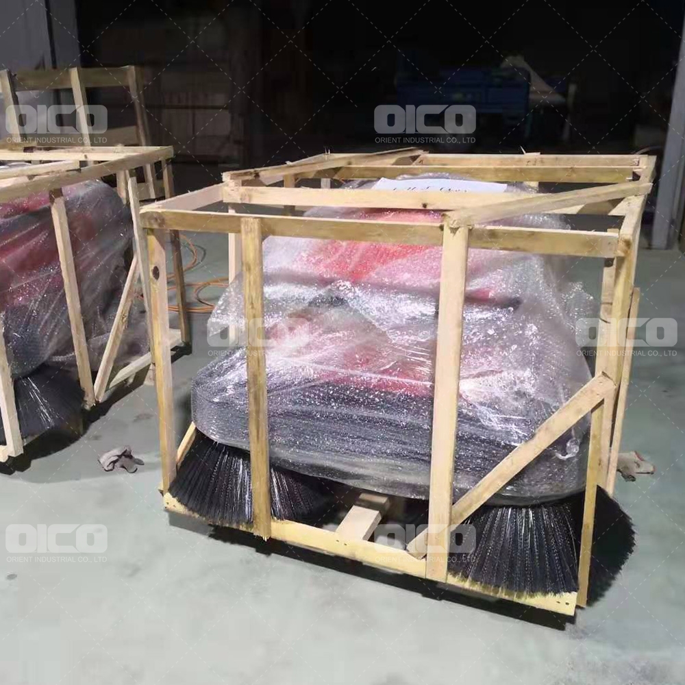 Smart Walk Behind Hand-operated Commercial Hotel mechanical floor sweeper 