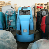 Automatic Ride on Battery Operated Compact Cleaning Machine Floor Scrubber 