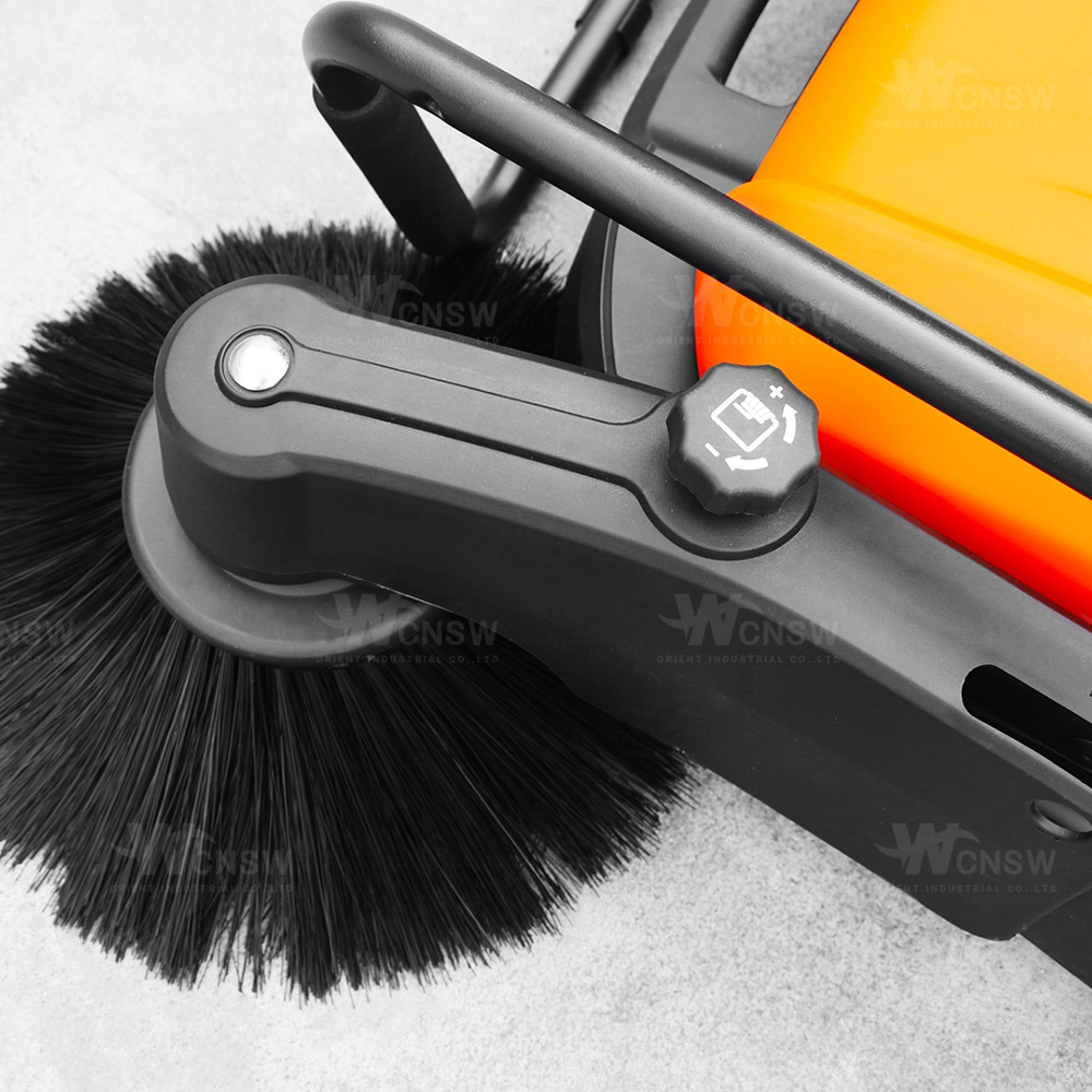Water Spray Manual Floor Sweeper with Energy Saving