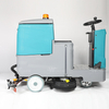 Supermarket Automatic Riding Floor Scrubber double brush
