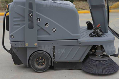Heavy Duty Recharge Electric Dry And Wet Hotel Street Mechanical Road Sweeper 