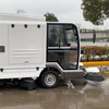 S2000 Heavy Duty Enclosed Cab Industrial Street Road Sweeper Truck