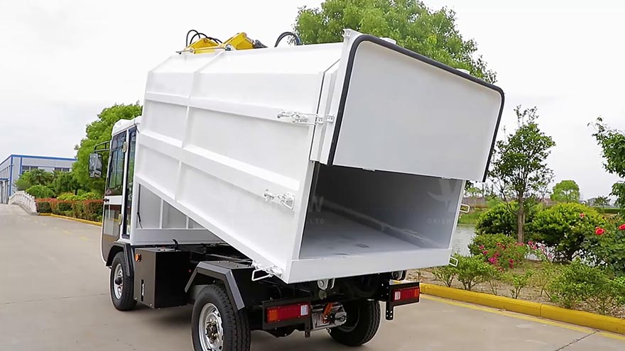 H92 electric garbage transport truck