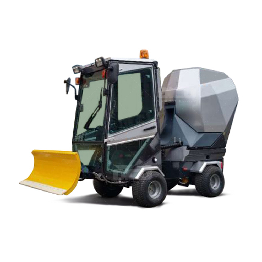 Driving Type Diesel Fuel Power Use Vacuum Floor Sweeper
