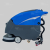 Hand-Push Double Brushes Floor Scrubber Machine with Battery Power