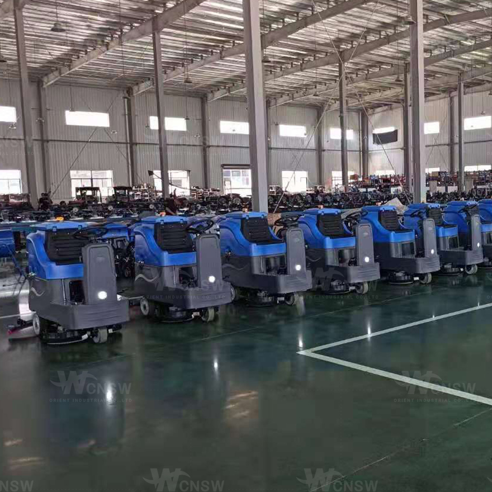 Chinese Factory Made Electric Ride-on Floor Scrubber