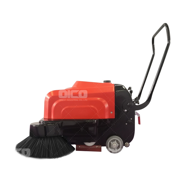 Smart Walk Behind Hand-operated Commercial Hotel mechanical floor sweeper 