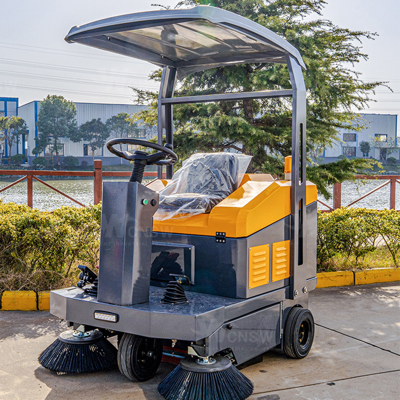 Ride On Electric Power Mechanical Sweeping Machine Vacuum Sweeper 