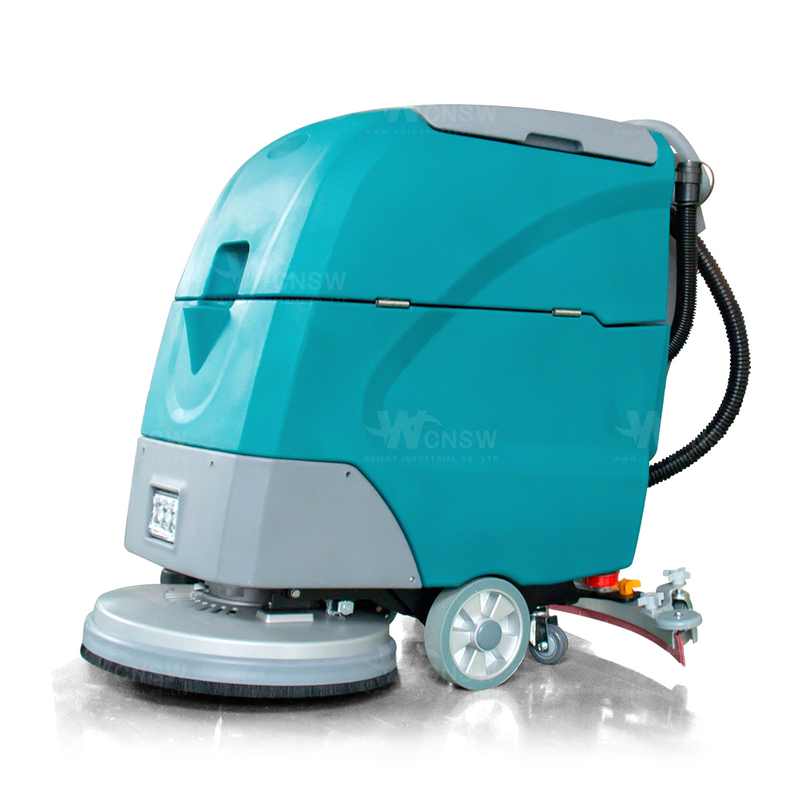 Walk Behind Battery Type Electric Compact Floor Scrubber Dryer Machines 