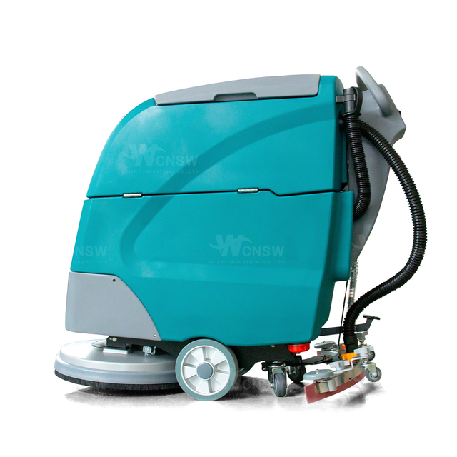 rotary floor scrubber for sale Walk Behind warehouse floor cleaner Compact Floor Scrubber Dryer Machines 