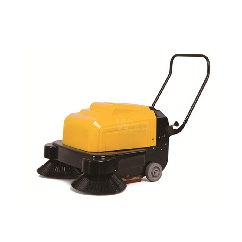 Hand Push Electric Manual Low Price Industrial Floor Cleaning Road Sweeper 