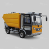 Energy Saving Battery Use Rear Side Garbage Transportation Vehicle