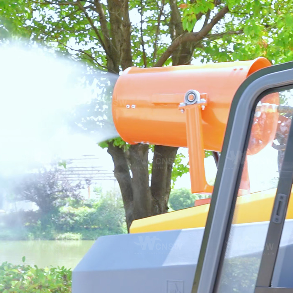 High Pressure Industrial Fog Cannon Electric Road Sweeper High-Pressure Water Gun