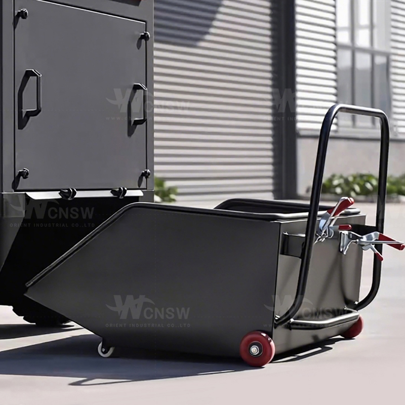 Parking Lot Mechanical Ride-on Street Sweeper