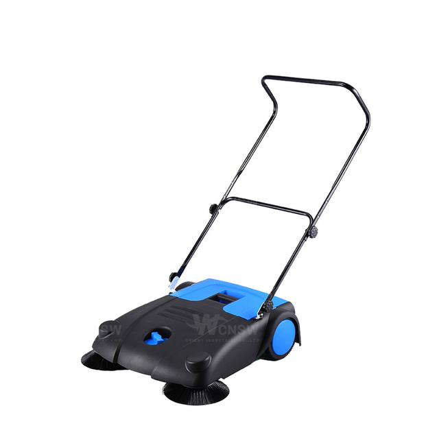 Floor cleaning machine for apartment battery sweeper