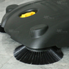Industrial Hand Push Cordless Parking Lot Floor Cleaning Sweeper 