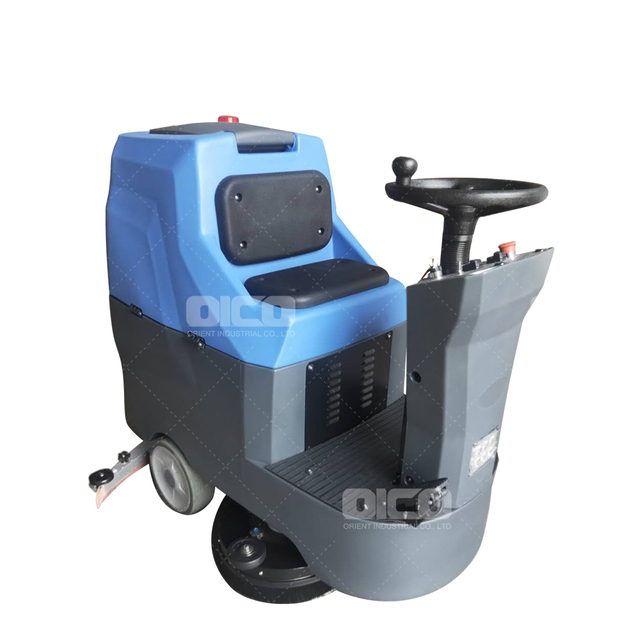 Ride on Battery Operated Cordless Burnishing Floor Scrubber Machine