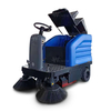 Compact Double Brushes Driveway Vacuum Sweeper