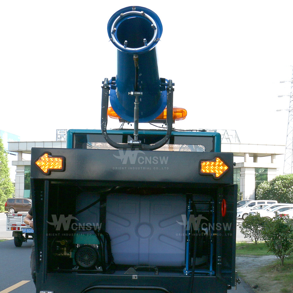 Industrial High Pressure Fog Cannon Road Sweeper