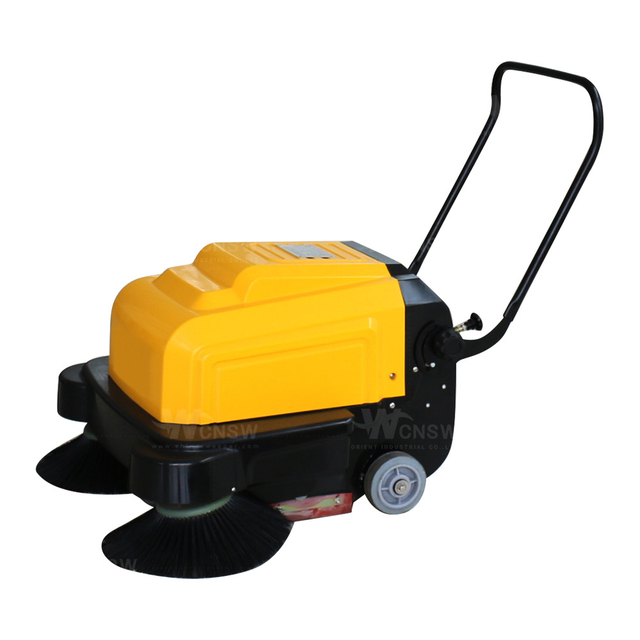 OR-P100A Good Price Battery Use Hand Push Floor Sweeper