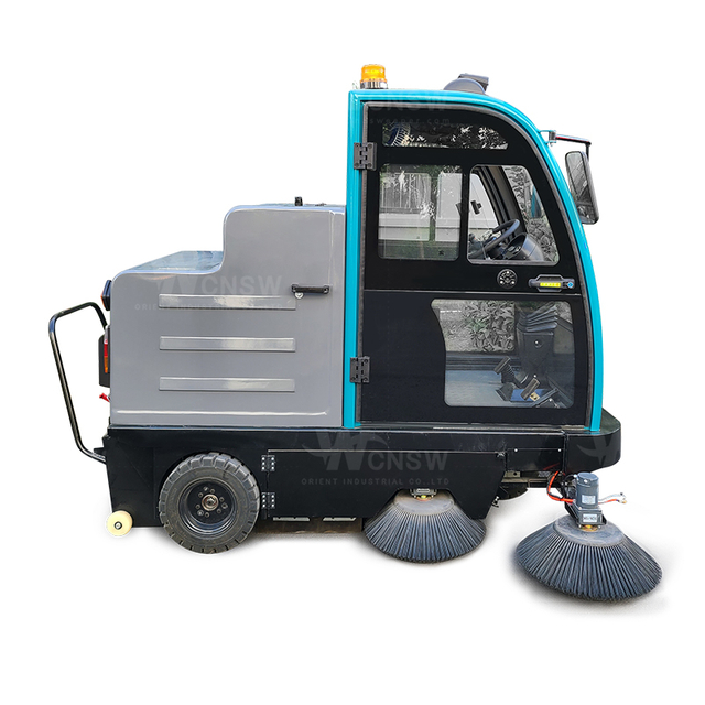 Driveway Warehouse Hospital Road vacuum floor sweeper