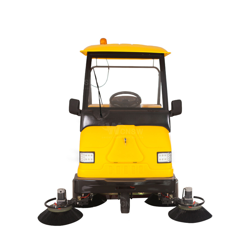 Commercial Parking Lot Warehouse Sand Stone Floor Sweeper