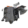 Commercial Parking Lot Road Sweeper with Fog Cannon And High Pressure Spray System