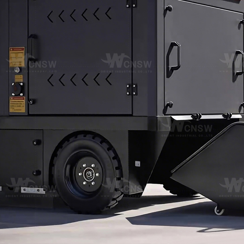 Electric sweeping airport vacuum runway sweeper Cleaning machines for floors Parking 