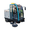 Enclosed Cab Multi-purpose Discharging Heavy Duty Workshop Street Road Hard Floor Sweeper 