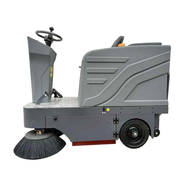OR-C1250 Automatic Parking Lot Dry And Wet Cleaning Machine Floor Sweeper