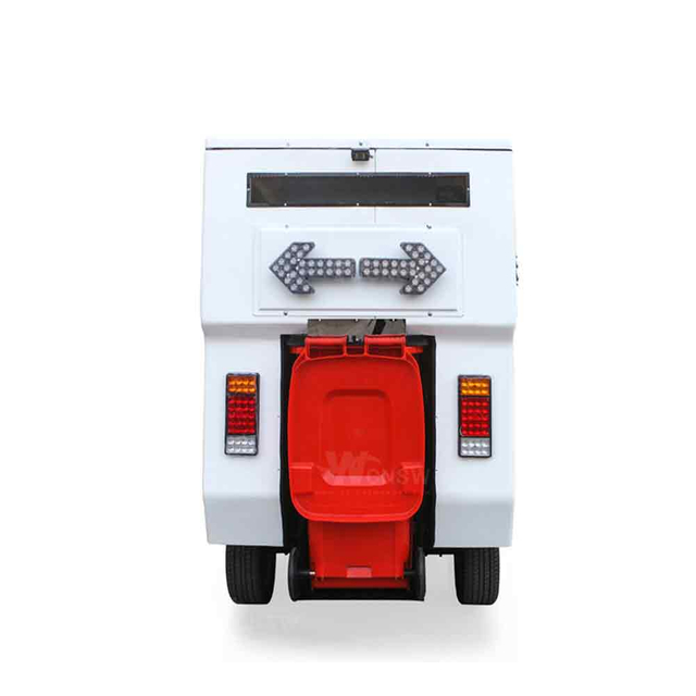 S1800 240L Dustbin Capacity Electric Mechanical Parking Lot Four-Wheel Road Sweeping Truck 