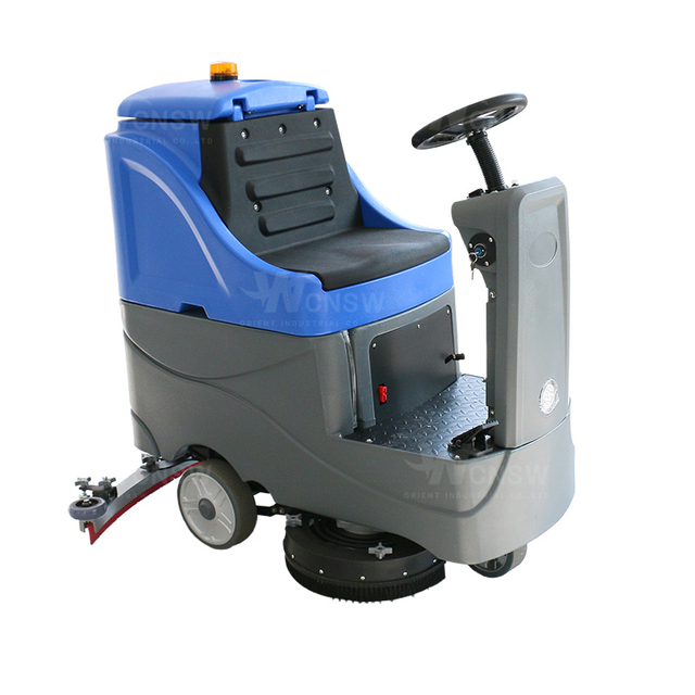  Mini Ride on Automatic Electrical Powered Floor Washing Machine Floor Scrubber 