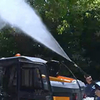 Enclosed Road Sweeper Spray Dust Suppression