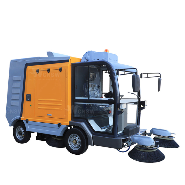  Ride on Electric Pure Electric Vaccum Dust Cleaner Floor Road Sweeper