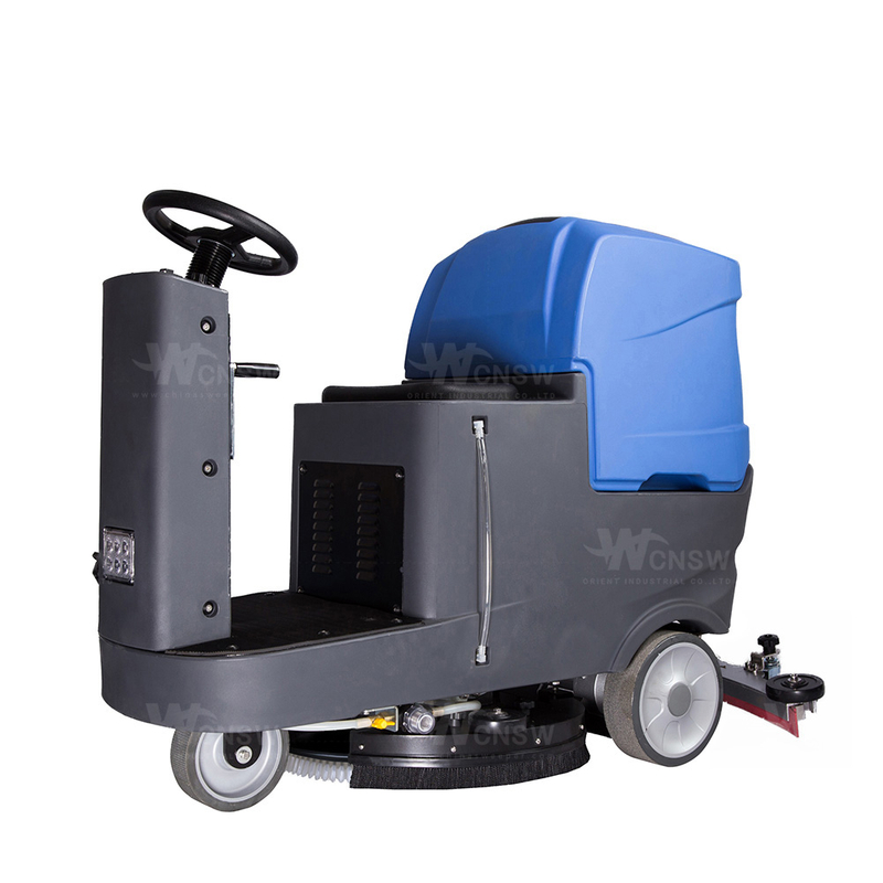 Advance Hospital Using Riding Floor Cleaning Scrubber 