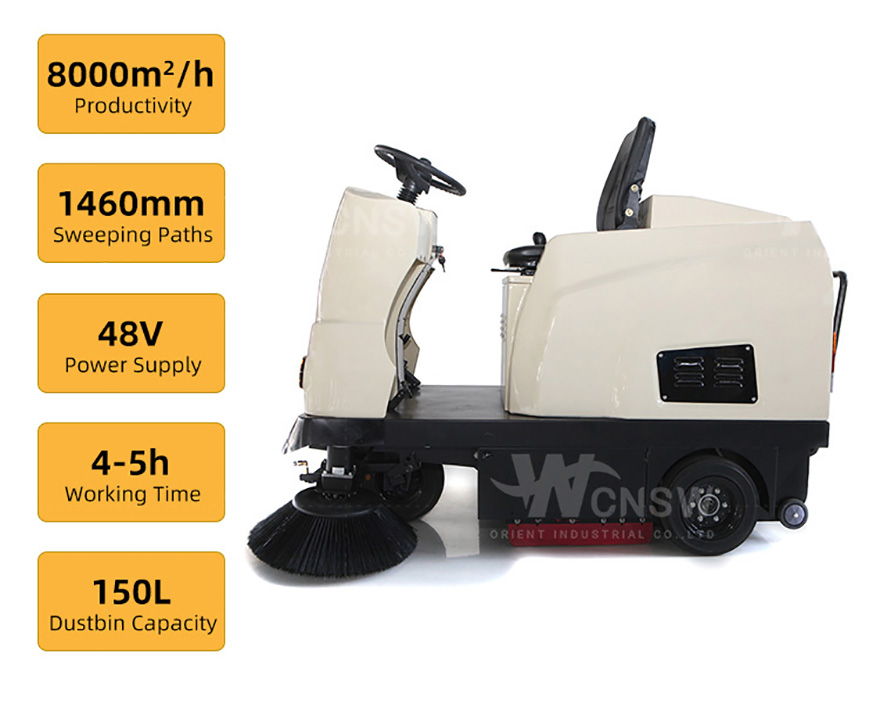 产品特点-C460 mechanical sweeper truck