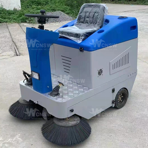 Parking Lot Mini driving type electric Road Sweeper