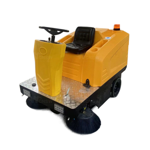 Small Driving Type Rechargeable Warehouse Electric Power Floor Sweeper 