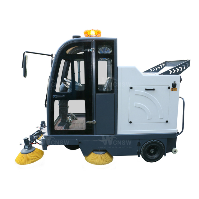 Commercial cleaning machine Mechanical Ride-on Dust Cleaning Floor Sweeper