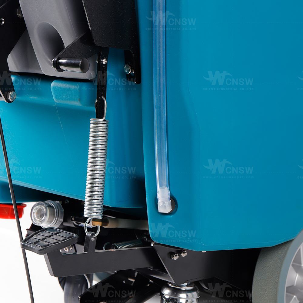 Full Auto Push-type Single Brush Wood Floor Scrubber