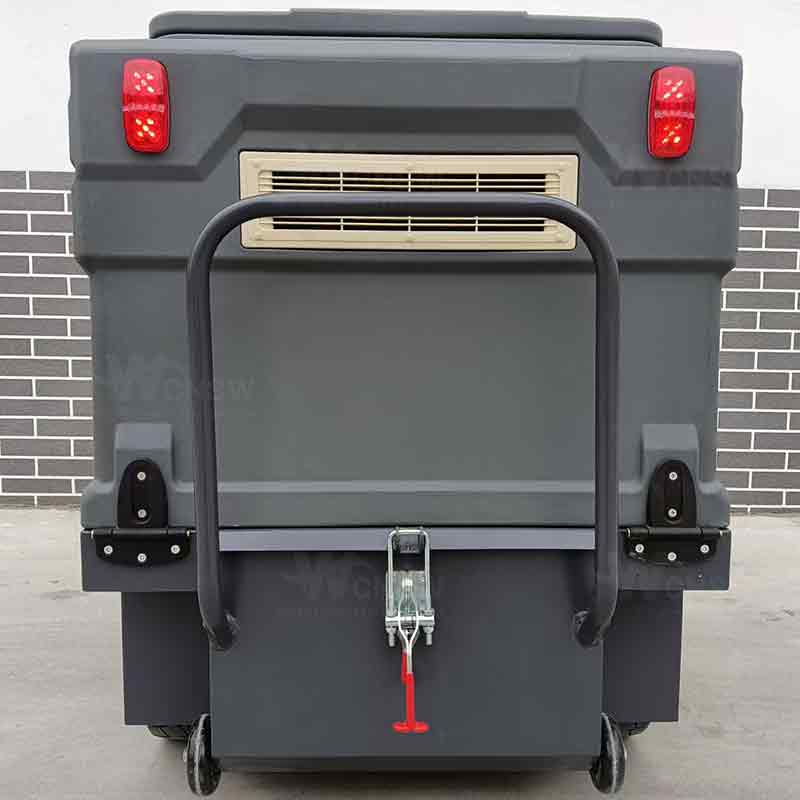 OR-C1250 Automatic Parking Lot Dry And Wet Cleaning Machine Floor Sweeper