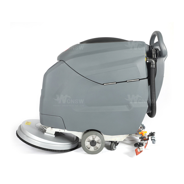 Cheap Cost Battery Use Hand Push Floor Scrubber