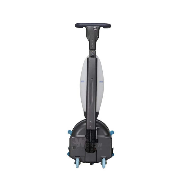  Hand Push 360 Degree Rotation Single Brush Mini Floor Scrubber