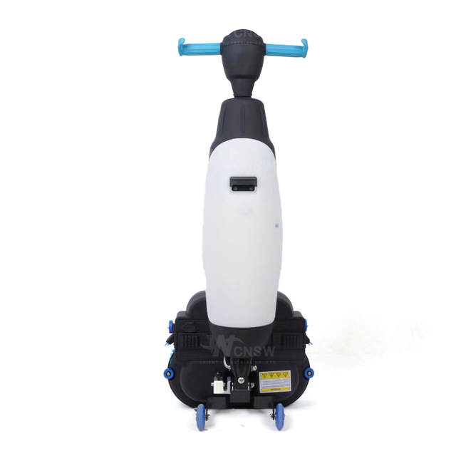 Home Use Foldable Simple Operation Dual-brush Floor Scrubber 