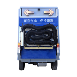 Heavy Duty Enclosed Cab Industrial Suck Street Workshop Vacuum Road Sweeper 