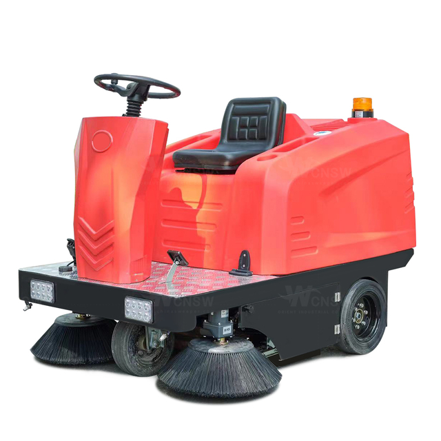Ride On Electric Power Outdoor Street Sweeper floor cleaning machine