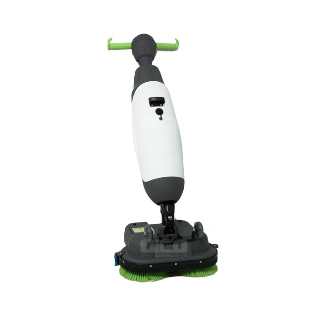 Home Use Foldable Simple Operation Dual-brush Floor Scrubber 