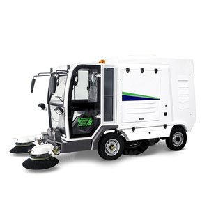 S2000 Heavy Duty Enclosed Cab Industrial Street Road Sweeper Truck